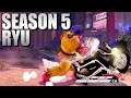 Linking 4 Medium Attacks in 1 Combo! Season 5 RYU Combos