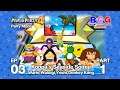 Mario Party 4 SS1 Party Mode EP 03 - Koopa's Seaside Soiree Wario,Waluigi,Yoshi,Donkey Kong P1