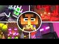Minecraft Dungeons - All Bosses + Cutscenes (DLC Included)