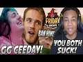 Ninja & PewDiePie TEAM UP Against Ceeday For The Most TOXIC Game Ever! (Both POVs)