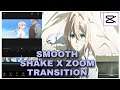 SMOOTH SHAKE TRANSITION ON CAPCUT | AMV TUTORIAL