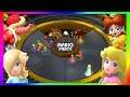 Super Mario Party Minigames #185 Rosalina vs Peach vs Daisy vs Pom Pom