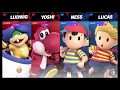 Super Smash Bros Ultimate Amiibo Fights   Request #6806 Ludwig & Yoshi vs Ness & Lucas