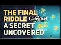 The Final Riddle A Secret Uncovered Genshin Impact