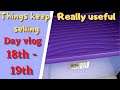 Things keep selling | Got a really useful box | Day vlog - Monday 18th - Tuesday 19th January