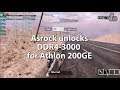 Athlon 200GE: Asrock unlocks DDR4-3000 Support! Road Redemption Benchmark Test