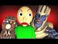 BALDI vs THANOS 2: FIGHT! (Avengers: Endgame Prank Challenge 3D Animation)