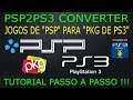 COMO CONVERTER "JOGOS de PSP " PARA "PKG de PS3".  PSP2PS3 CONVERTER !!!