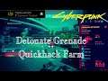 Cyberpunk 2077 Detonate Grenade Quickhack Location - Daemon in the Shell Trophy Guide