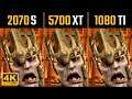 Doom Eternal RTX 2070 Super vs. RX 5700 XT vs. GTX 1080 TI 4K