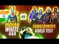 FREE FIRE LIVESTREAM WITH INDIAN WHITE444 VS PRO SUBSCRIBERS  #nonstopgaming - GARENA FREE FIRE LIVE