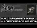 Mortal Shell - How To Upgrade Weapon To Max - All Quenching Acid 33 Location Guide