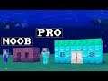 Noob vs Pro : UNDERWATER WORLD challenge Minecraft battle animation