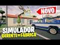 NOVO "SIMULADOR de FÁBRICA"! COMEÇAMOS A PRODUZIR E VENDER! - Factory Manager Simulator