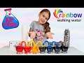 RAINBOW WALKING WATER - Easy Science Experiments for KIDS to do at Home