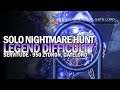 Solo Legend Nightmare Hunt: Servitude (Zydron, Gate Lord 950) [Destiny 2 Shadowkeep]