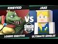 SWT NA Southeast Online Qualifier Match - KirbyKid (K Rool) Vs. Jake (Steve, Mario) SSBU Ultimate