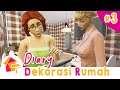 The Sims 4 Indonesia : Diary Dekorasi Rumah - Ruang Tamu + Home Theater Cokelat-ish 😍📺🎨🏠 #3