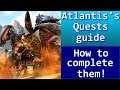 Titan Quest ATLANTIS - All quests & How to complete them!