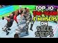 WWE 2K20 Top 10 Tag-Team Finishers On Steel Steps!