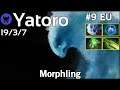 Yatoro #9 EU plays Morphling!!! Dota 2 - 9024 Avg MMR