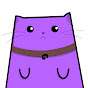 Purple The Cat
