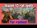 10 RATSPOTS For RANKED In Season 10 On Worlds Edge