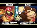 4o4 Smash Night 24 - Teaser (Samus) Vs. DONG (Donkey Kong) SSBU Ultimate Tournament