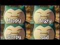All Snorlax animation from Pokemon Main Game (No Z-move / No Gigamax)