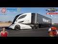 American Truck Simulator (1.38 Open Beta) Delivery in Walmart to Uklah Kenworth t680 + DLC's & Mods