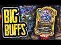 Biggest Buffs of All Time + A New Card | Rise of the Mech | Hearthstone | Dekkster