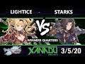 F@X 344 GBFV - Starks (Lancelot) Vs. Lightice (Zeta) Granblue Fantasy: Versus Winners Quarters