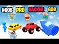 NOOB vs PRO vs HACKER in Shape-Shifting with Shinchan Oggy and daddy gaming