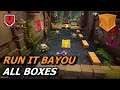 Run It Bayou: All Boxes (with checkpoint numbers) - Crash Bandicoot 4 walkthrough