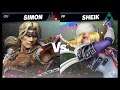 Super Smash Bros Ultimate Amiibo Fights   Request #3850 Simon vs Sheik