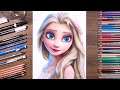 Drawing Frozen 2 - Elsa | drawholic