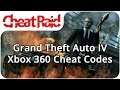 Grand Theft Auto IV Cheat Codes | Xbox 360