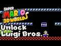 How to Unlock Luigi Bros. in Super Mario 3D World