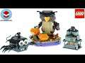 LEGO Halloween Sets 2021 40493 Spider & Haunted House Pack  & 40497 Halloween Owl Speed Build