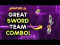 NEW WEAPON TEAM COMBO + BLINDFOLDED STRING??? - Brawlhalla twitch highlights #73