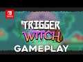 Trigger Witch - Nintendo Switch Gameplay + Review In Description