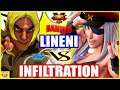 『スト5』  Lineni (ケン) 対 潜入（ジュリ）｜Lineni (Ken) VS  Infiltration(Juri)『SFV』 🔥FGC🔥