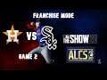 ALCS GAME 2 ASTROS VS WHITE SOX October 12 MLB THE SHOW 20