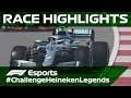 Challenge Heineken Legends: Race Highlights | F1 Esports