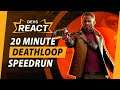 Deathloop Developers React to 20 Minute Speedrun (Arkane Studios)