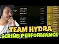 Dynamo on team hydra performance in Scrims🔥