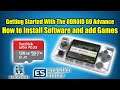 Get Started with The ODROID Go Advance - Install Software & Add Games