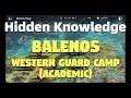 Hidden Knowledge Balenos: Western Guard Camp (Academic) - Black Desert Mobile
