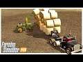 HIGH STACKING STRAW BALES......JUST BECAUSE | UMRV 1980s Roleplay MP Server | Farming Simulator 19