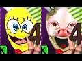 Ice Scream 4 SpongeBob VS Ice Scream 4 Peppa Pig - Android & iOS Game
